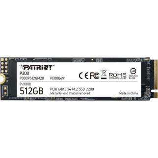 SSD M.2 Patriot P300 512GB NVMe 2280 PCIe 3.0x4 3D NAND TLC - Інтернет-магазин спільних покупок ToGether