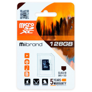 microSDXC (UHS-1 U3) Mibrand 128Gb class 10 - Інтернет-магазин спільних покупок ToGether