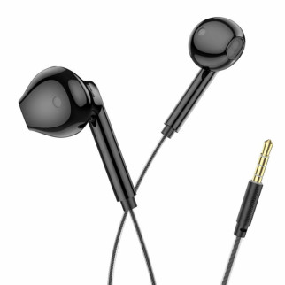 Навушники BOROFONE BM63 Melodic wire-controlled earphones with mic Black - Інтернет-магазин спільних покупок ToGether