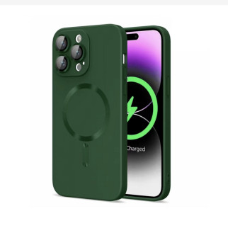 Чохол для смартфона Cosmic Frame MagSafe Color for Apple iPhone 14 Forest Green - Інтернет-магазин спільних покупок ToGether