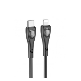 Кабель BOROFONE BX98 iP Superior PD charging data cable Black - Інтернет-магазин спільних покупок ToGether
