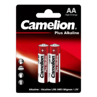 Батарейка CAMELION Plus Alkaline AA/LR6 BP2 2шт (C-11000206) - Інтернет-магазин спільних покупок ToGether