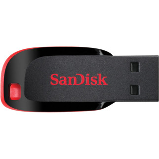 Flash SanDisk USB 2.0 Cruzer Blade 64Gb Black/Red - Інтернет-магазин спільних покупок ToGether