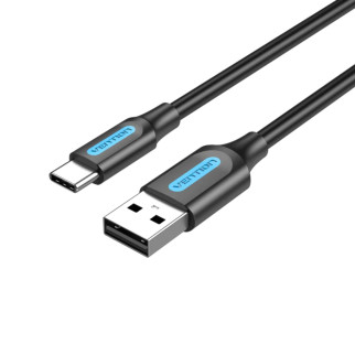 Кабель Vention USB 2.0 A Male to C Male 3A Cable 1M Black (COKBF) - Інтернет-магазин спільних покупок ToGether