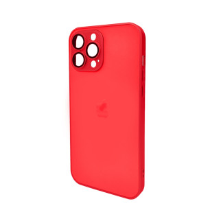 Чохол для смартфона AG Glass Matt Frame Color Logo for Apple iPhone 13 Pro Max Coke Red - Інтернет-магазин спільних покупок ToGether