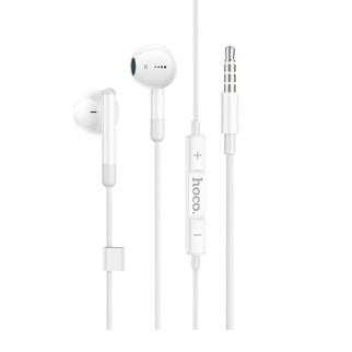 Навушники HOCO M93 wire control earphones with microphone White - Інтернет-магазин спільних покупок ToGether