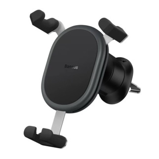 Тримач для мобiльного Baseus Stable Gravitational Car Mount (Air Outlet version) Black - Інтернет-магазин спільних покупок ToGether