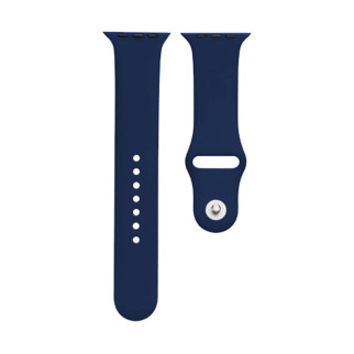 Ремінець для годинника Apple Watch Silicone Classic 42/44/45/49mm 20.Cobalt Blue - Інтернет-магазин спільних покупок ToGether