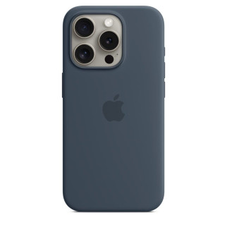 Чохол для смартфона Silicone Full Case AAA MagSafe IC for iPhone 15 Pro Max Storm Blue - Інтернет-магазин спільних покупок ToGether