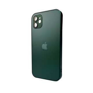 Чохол для смартфона AG Glass Matt Frame Color MagSafe Logo for Apple iPhone 11 Cangling Green - Інтернет-магазин спільних покупок ToGether