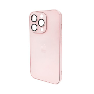 Чохол для смартфона AG Glass Matt Frame Color Logo for Apple iPhone 15 Pro Chanel Pink - Інтернет-магазин спільних покупок ToGether