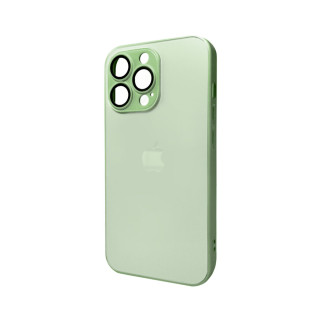 Чохол для смартфона AG Glass Matt Frame Color Logo for Apple iPhone 12 Pro Light Green - Інтернет-магазин спільних покупок ToGether