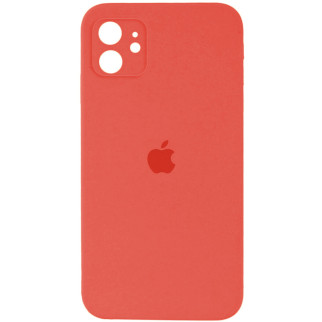 Чохол для смартфона Silicone Full Case AA Camera Protect for Apple iPhone 11 18,Peach - Інтернет-магазин спільних покупок ToGether