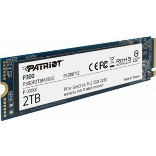 SSD M.2 Patriot P300 2TB NVMe 2280 PCIe 3.0x4 3D NAND TLC - Інтернет-магазин спільних покупок ToGether