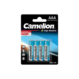 Батарейка CAMELION Digi Alkaline AAA/LR03 BP4 4шт (C-11210403) - Інтернет-магазин спільних покупок ToGether