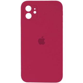 Чохол для смартфона Silicone Full Case AA Camera Protect for Apple iPhone 12 35,Maroon - Інтернет-магазин спільних покупок ToGether