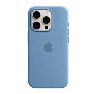 Чохол для смартфона Silicone Full Case AAA MagSafe IC for iPhone 15 Pro Blue - Інтернет-магазин спільних покупок ToGether