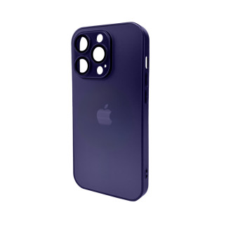 Чохол для смартфона AG Glass Matt Frame Color Logo for Apple iPhone 15 Pro Deep Purple - Інтернет-магазин спільних покупок ToGether