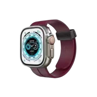 Ремінець для годинника Apple Watch Magnetic 42/44/45/49mm Red Wine - Інтернет-магазин спільних покупок ToGether