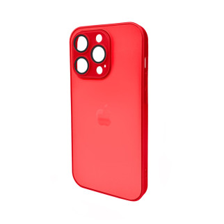Чохол для смартфона AG Glass Matt Frame Color Logo for Apple iPhone 14 Pro Coke Red - Інтернет-магазин спільних покупок ToGether