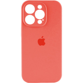 Чохол для смартфона Silicone Full Case AA Camera Protect for Apple iPhone 14 Pro 18,Peach - Інтернет-магазин спільних покупок ToGether