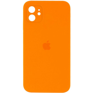 Чохол для смартфона Silicone Full Case AA Camera Protect for Apple iPhone 12 52,Orange - Інтернет-магазин спільних покупок ToGether