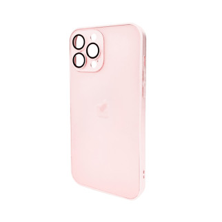 Чохол для смартфона AG Glass Matt Frame Color Logo for Apple iPhone 13 Pro Max Chanel Pink - Інтернет-магазин спільних покупок ToGether