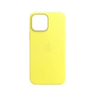 Чохол для смартфона Leather AAA Full Magsafe IC for iPhone 15 Pro Canary Yellow - Інтернет-магазин спільних покупок ToGether