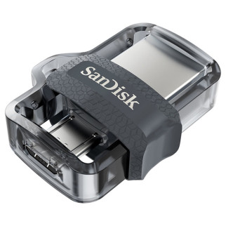 Flash SanDisk USB 3.0 Ultra Dual Drive OTG M3.0 128Gb (150Mb/s) Black - Інтернет-магазин спільних покупок ToGether