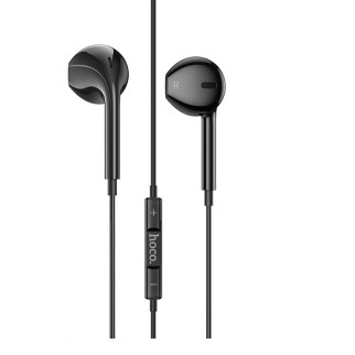 Навушники HOCO M101 Crystal joy wire-controlled earphones with microphone Black - Інтернет-магазин спільних покупок ToGether