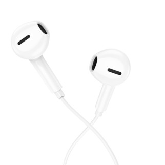 Навушники BOROFONE BM71 Light song universal earphones with mic White - Інтернет-магазин спільних покупок ToGether