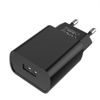 Мережевий зарядний пристрій BOROFONE BA20A Sharp single port charger Black - Інтернет-магазин спільних покупок ToGether