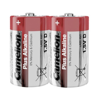 Батарейка CAMELION Plus ALKALINE D/LR20 SP2 2шт (C-11100220) - Інтернет-магазин спільних покупок ToGether