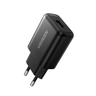 Зарядний пристрій UGREEN CD122 QC3.0 USB Fast Charger EU (Black) (UGR-70273) - Інтернет-магазин спільних покупок ToGether