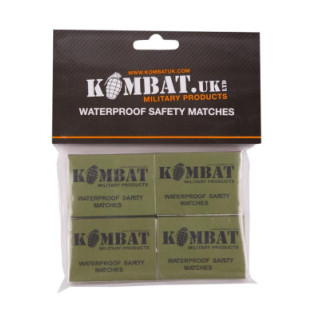 Сірники водозахисні KOMBAT UK Waterproof matches (pack of 4) - Інтернет-магазин спільних покупок ToGether