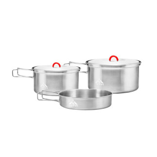 Набір посуду сталевий Terra Incognita Family Set - Інтернет-магазин спільних покупок ToGether
