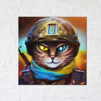 Кіт воїн ©Маріанна Пащук - Інтернет-магазин спільних покупок ToGether