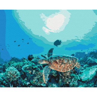 Черепаха в кораловому рифі - Інтернет-магазин спільних покупок ToGether