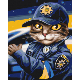 Котик поліцейський ©Маріанна Пащук - Інтернет-магазин спільних покупок ToGether