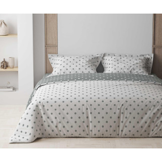Комплект постільної білизни ТЕП "Happy Sleep" Grey Dots, 50x70 двоспальний - Інтернет-магазин спільних покупок ToGether
