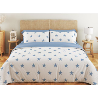 Комплект постільної білизни ТЕП "Soft dreams" Morning Star Blue, 70x70 сімейний - Інтернет-магазин спільних покупок ToGether