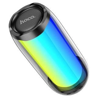Портативна колонка HOCO HC8 Pulsating colorful luminous wireless speaker Black - Інтернет-магазин спільних покупок ToGether