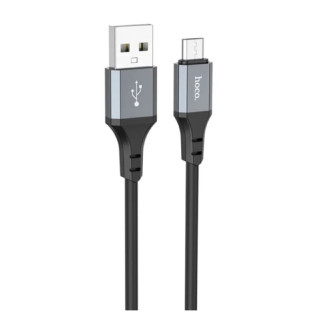Кабель HOCO X92 Honest silicone charging data cable for Micro(L=3M) Black - Інтернет-магазин спільних покупок ToGether