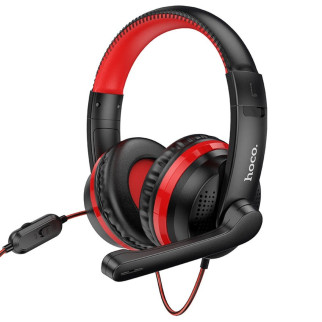 Навушники HOCO W103 Magic tour gaming headphones Red - Інтернет-магазин спільних покупок ToGether