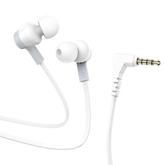 Навушники HOCO M86 Oceanic universal earphones with mic White - Інтернет-магазин спільних покупок ToGether