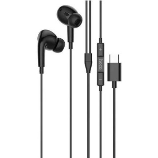 Навушники HOCO M101 Pro Crystal sound Type-C wire-controlled digital earphones with microphone Black - Інтернет-магазин спільних покупок ToGether