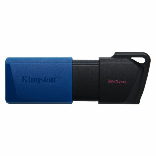 Flash Kingston USB 3.2 DT Exodia M 64GB Black/Blue - Інтернет-магазин спільних покупок ToGether