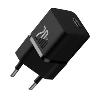 Мережевий зарядний пристрій Baseus GaN5 Fast Charger(mini) 1C 20W EU Black - Інтернет-магазин спільних покупок ToGether