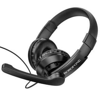 Навушники BOROFONE BO102 Amusement gaming headphones Black - Інтернет-магазин спільних покупок ToGether