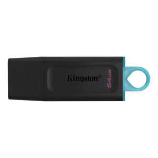 Flash Kingston USB 3.2 DT Exodia 64GB Black/Teal - Інтернет-магазин спільних покупок ToGether